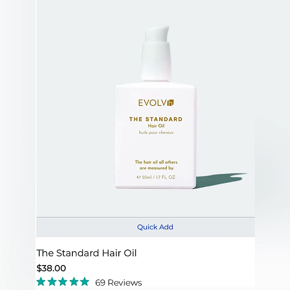 EVOLVh Glossing Hair Oil - Picture 3 of 16
